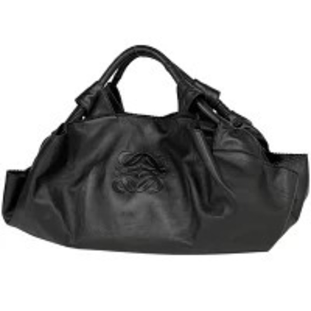 Loewe Nappa Aire Anagram Handbag Leather Black